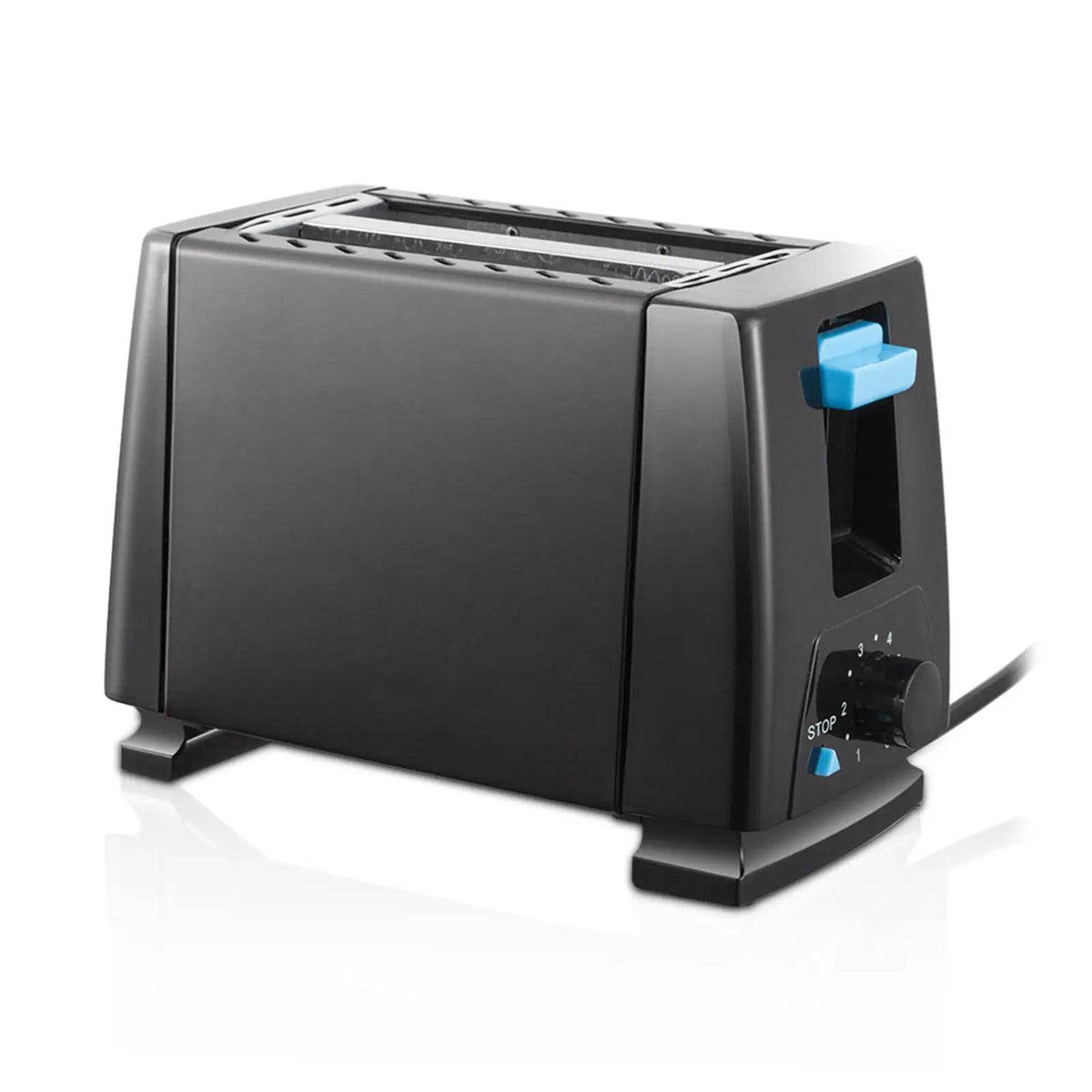 Electric Toaster, Kitchen Appliances, Compact, Sandwich Maker, Bread Maker, 2 Slice Toaster Machine for Puff Pastry Waffles